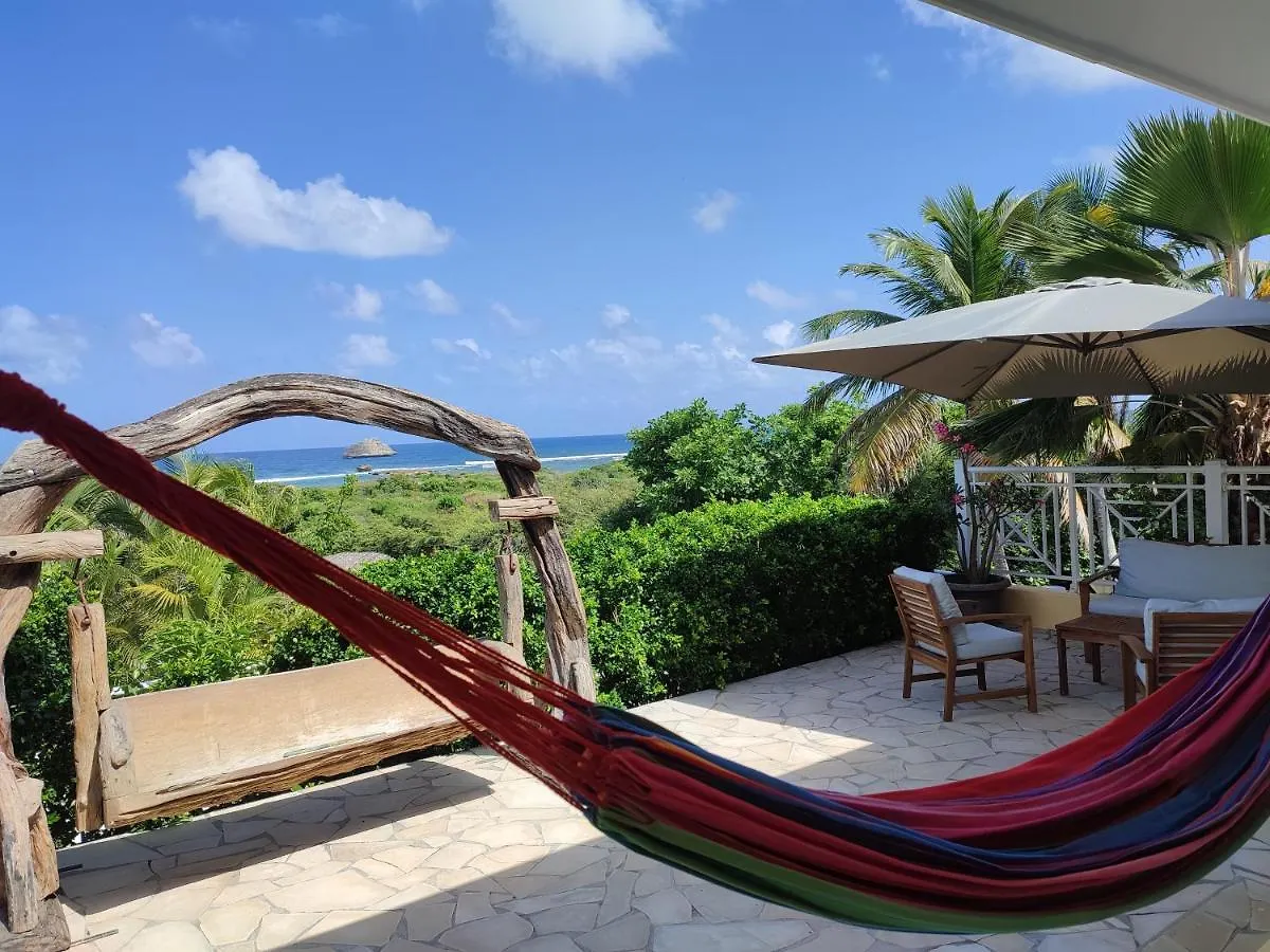 Maison Muscade - Piscine - Vue Mer Et Acces Plage A 100M Villa Saint-Francois   Saint-François